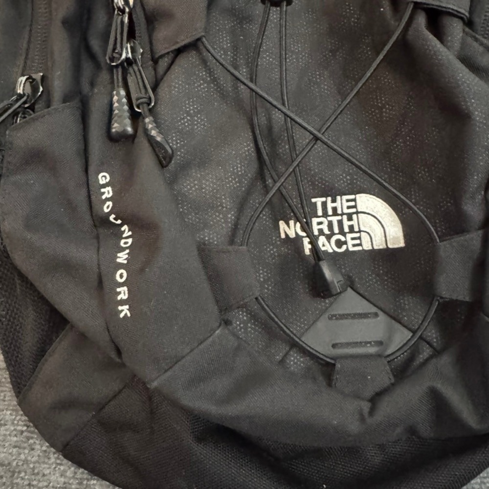 The North Face Groundwork Backpack Black FlexVent Laptop Bag Golub Capital - Picture 3 of 13